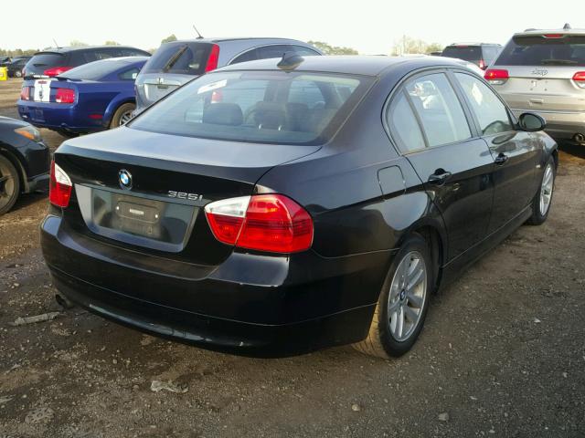 WBAVB13566KX41390 - 2006 BMW 325 I BLACK photo 4