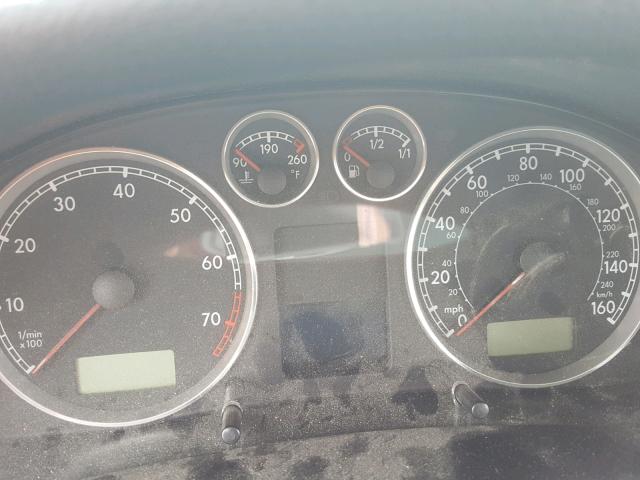 WVWRH63B63E088172 - 2003 VOLKSWAGEN PASSAT GLX GRAY photo 8