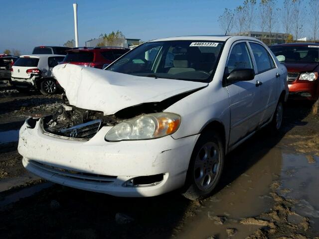 2T1BR32E17C800749 - 2007 TOYOTA COROLLA CE WHITE photo 2