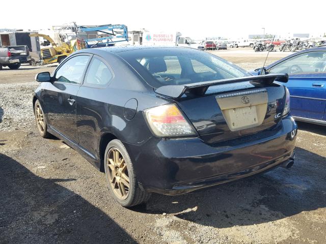 JTKDE177460120557 - 2006 TOYOTA SCION TC 黑色 照片 3