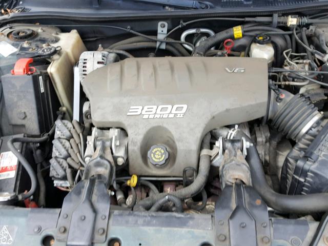 1G2WP52K31F195628 - 2001 PONTIAC GRAND PRIX GREEN photo 7