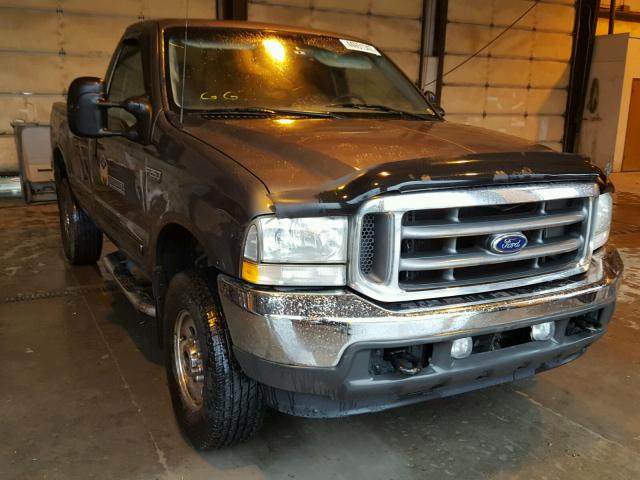 1FTNF21S92EB05562 - 2002 FORD F250 GRAY photo 1