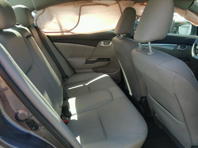 19XFB2F90EE273332 - 2014 HONDA CIVIC EXL 灰色 照片 6