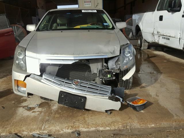 1G6DP577770112658 - 2007 CADILLAC CTS HI FEA GOLD photo 9