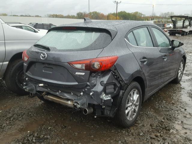 JM1BM1L71E1214136 - 2014 MAZDA 3 TOURING GRAY photo 4