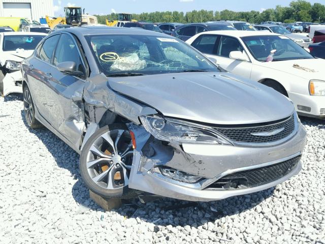 1C3CCCEG7FN540876 - 2015 CHRYSLER 200 C SILVER photo 1