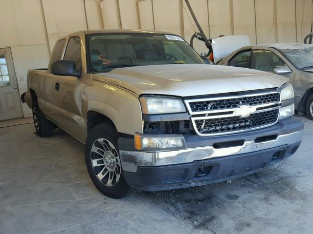 1GCEC19X76Z102516 - 2006 CHEVROLET SILVERADO TAN photo 1