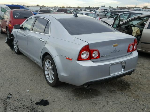 1G1ZG5E73CF102215 - 2012 CHEVROLET MALIBU LTZ SILVER photo 3