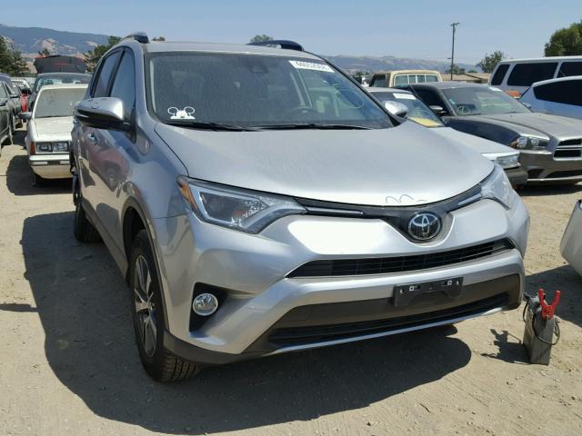 JTMRFREVXJJ190495 - 2018 TOYOTA RAV4 ADVEN SILVER photo 1