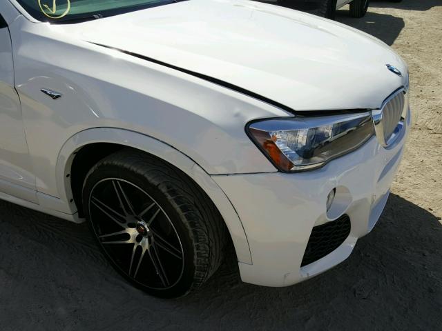 5UXXW3C57J0T82792 - 2018 BMW X4 XDRIVE2 WHITE photo 9