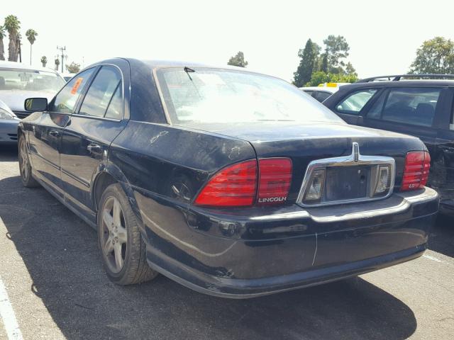 1LNHM86S62Y631902 - 2002 LINCOLN LS 黑色 照片 3