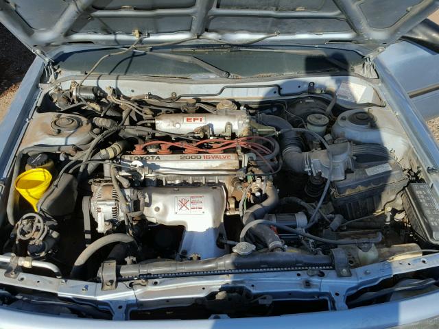 JT2SV21E5L3410160 - 1990 TOYOTA CAMRY DLX BLUE photo 7