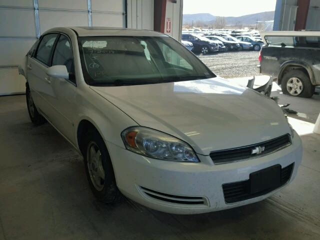 2G1WT58K979218578 - 2007 CHEVROLET IMPALA LT WHITE photo 1