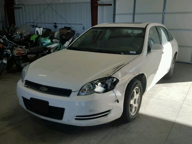 2G1WT58K979218578 - 2007 CHEVROLET IMPALA LT WHITE photo 2