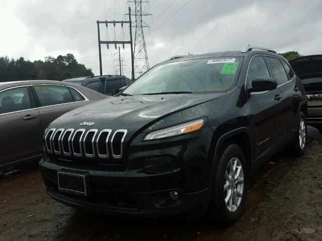 1C4PJMCS3FW755522 - 2015 JEEP CHEROKEE L BLACK photo 2