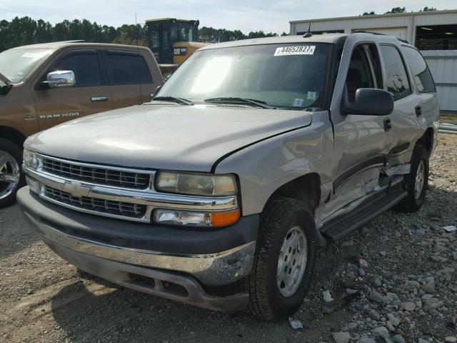 1GNEC13V95J129261 - 2005 CHEVROLET TAHOE SILVER photo 2