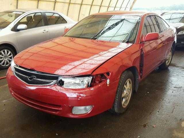 2T1CG22P2YC408208 - 2000 TOYOTA CAMRY SOLA RED photo 2