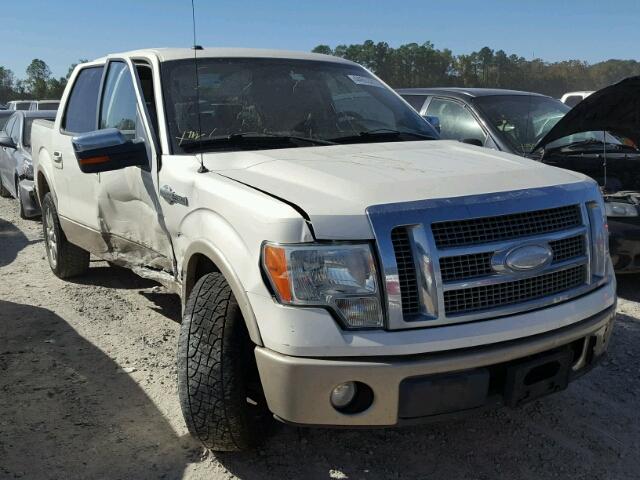 1FTPW12V89KB45445 - 2009 FORD F150 SUPER WHITE photo 1