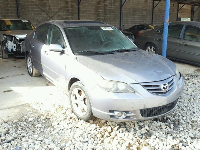 JM1BK123651343834 - 2005 MAZDA 3 S SILVER photo 1