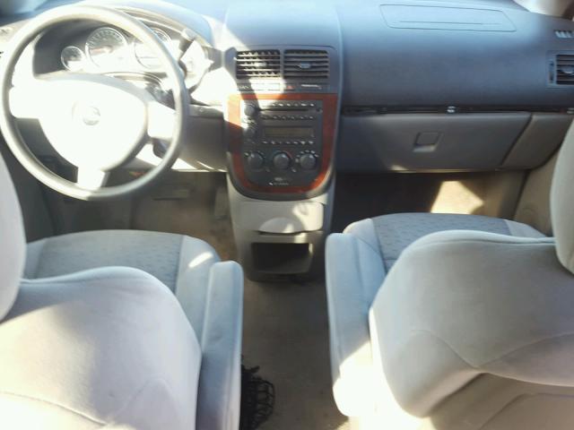 1GNDV23W08D197892 - 2008 CHEVROLET UPLANDER L 银色 照片 9