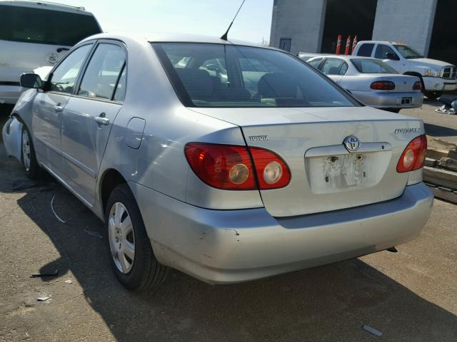 1NXBR32E27Z766402 - 2007 TOYOTA COROLLA SILVER photo 3