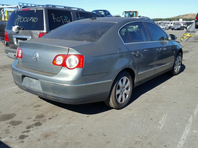 WVWEK73C56E054789 - 2006 VOLKSWAGEN PASSAT 2.0 GREEN photo 4