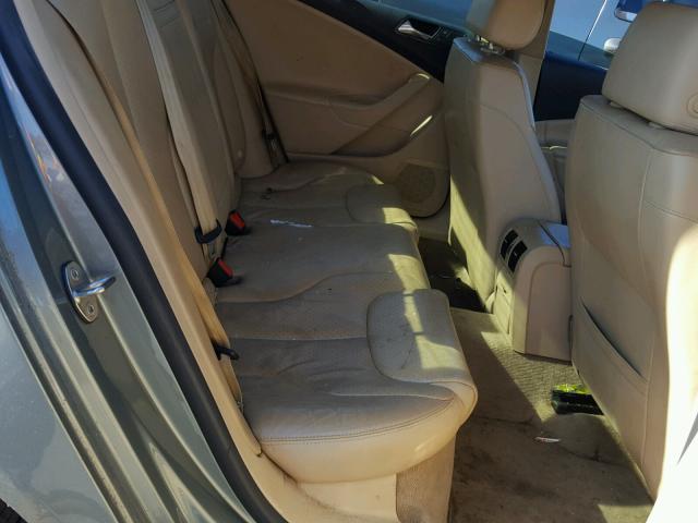 WVWEK73C56E054789 - 2006 VOLKSWAGEN PASSAT 2.0 GREEN photo 6