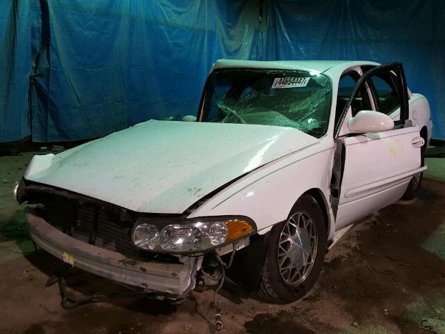 1G4HP54K7YU139422 - 2000 BUICK LESABRE CU WHITE photo 2