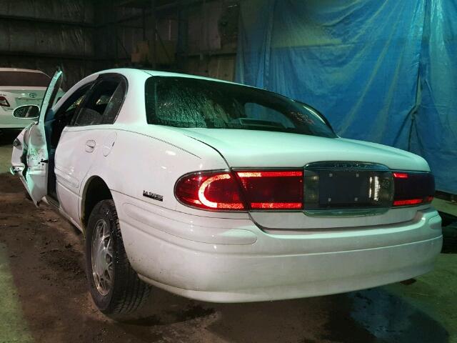 1G4HP54K7YU139422 - 2000 BUICK LESABRE CU WHITE photo 3