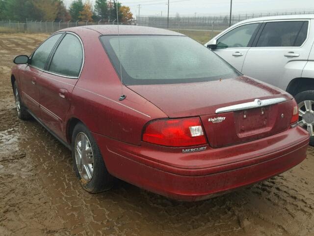 1MEFM55S13G620520 - 2003 MERCURY SABLE BURGUNDY photo 3