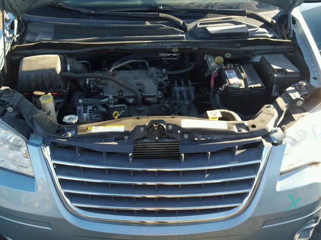 2A4RR5D12AR270555 - 2010 CHRYSLER TOWN & COU BLUE photo 7