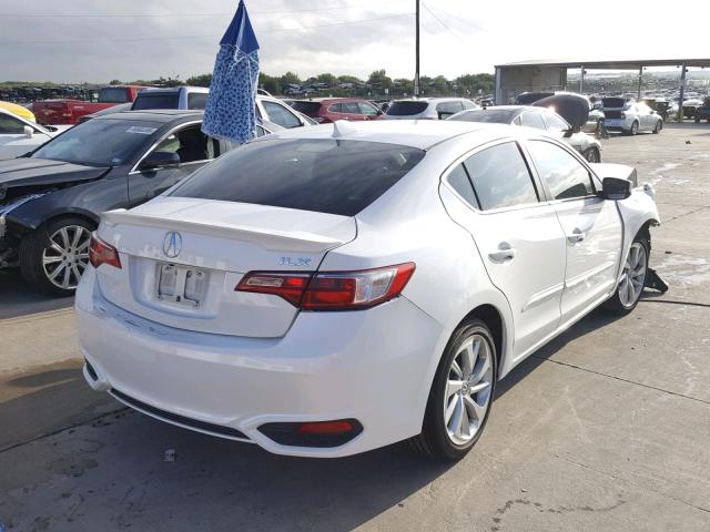 19UDE2F37GA013172 - 2016 ACURA ILX BASE WHITE photo 4