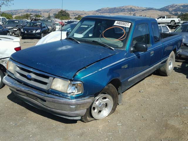 1FTCR14U1SPA93840 - 1995 FORD RANGER SUP GREEN photo 2