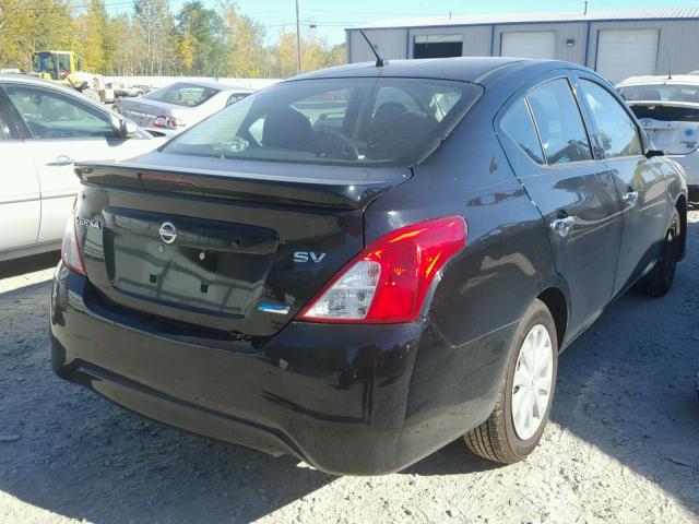 3N1CN7AP1GL818016 - 2016 NISSAN VERSA BLACK photo 4