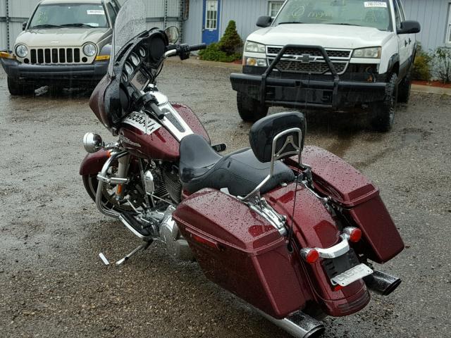 1HD1KRM13EB624097 - 2014 HARLEY-DAVIDSON FLHXS STRE BURGUNDY photo 3