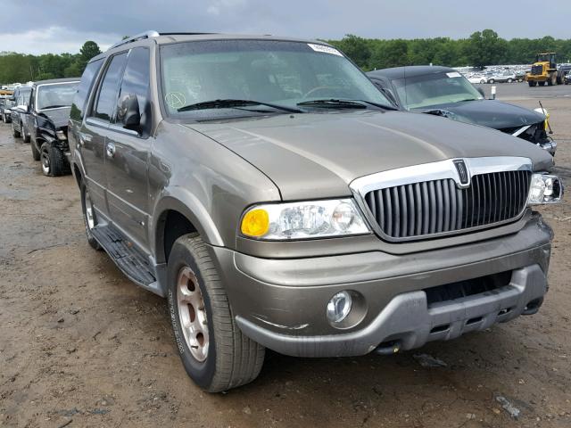 5LMFU28R62LJ09389 - 2002 LINCOLN NAVIGATOR Brązowy zdjęcie 1