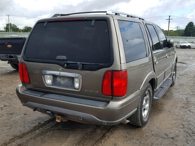 5LMFU28R62LJ09389 - 2002 LINCOLN NAVIGATOR Brązowy zdjęcie 4