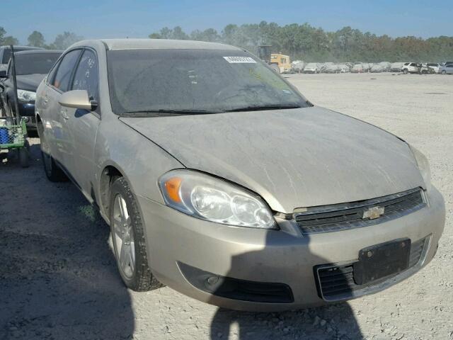 2G1WC583581264255 - 2008 CHEVROLET IMPALA BEIGE photo 1