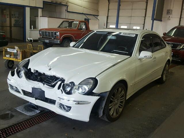 WDBUF87X58B197702 - 2008 MERCEDES-BENZ E 350 4MAT SILVER photo 2