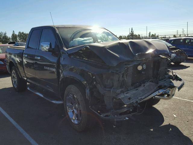 1C6RD7JT2CS215652 - 2012 DODGE RAM 1500 L BLACK photo 1