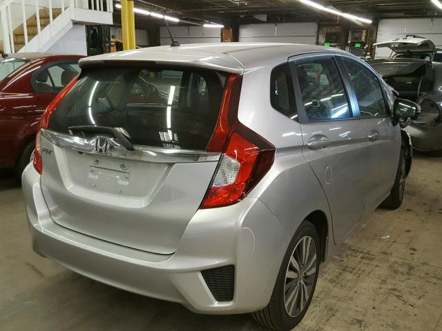 3HGGK5H88FM702333 - 2015 HONDA FIT EX SILVER photo 4