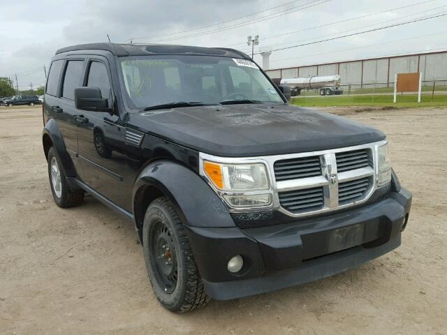 1D8GU58K67W579753 - 2007 DODGE NITRO SLT BLACK photo 1