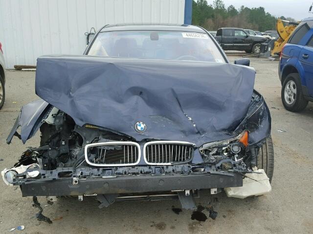 WBAGL635X5DP76214 - 2005 BMW 745 I BLUE photo 7