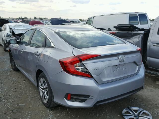 19XFC2E51GE032362 - 2016 HONDA CIVIC LX SILVER photo 3