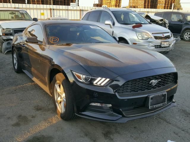 1FA6P8AM0H5310000 - 2017 FORD MUSTANG BLACK photo 1