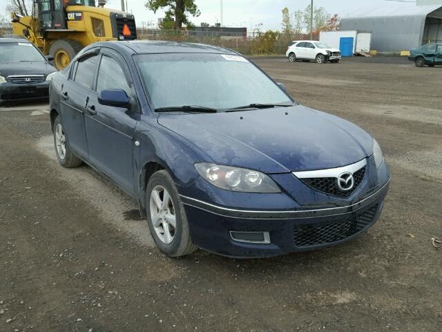 JM1BK32F891254262 - 2009 MAZDA 3 BLUE photo 1