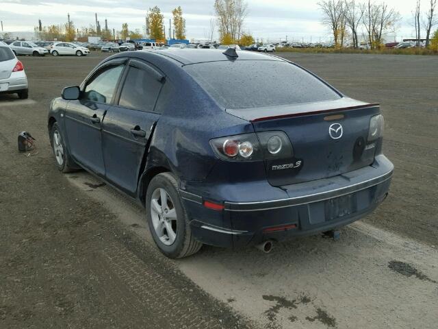 JM1BK32F891254262 - 2009 MAZDA 3 BLUE photo 3