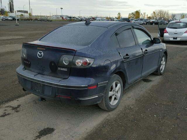 JM1BK32F891254262 - 2009 MAZDA 3 BLUE photo 4