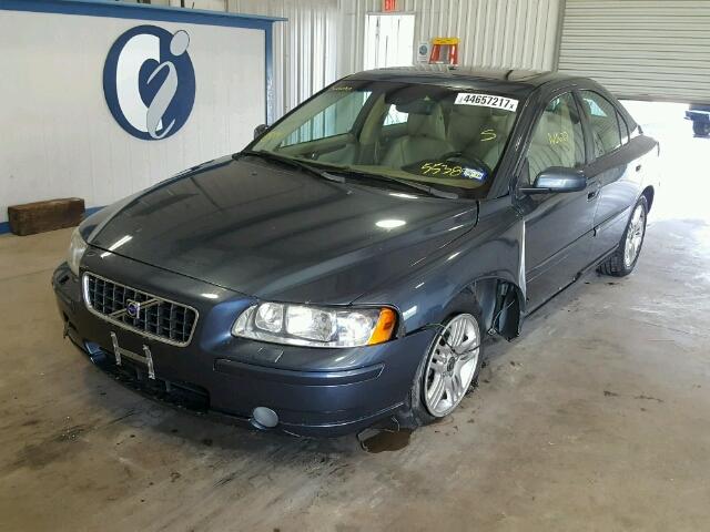 YV1RS592662553892 - 2006 VOLVO S60 2.5T BLUE photo 2