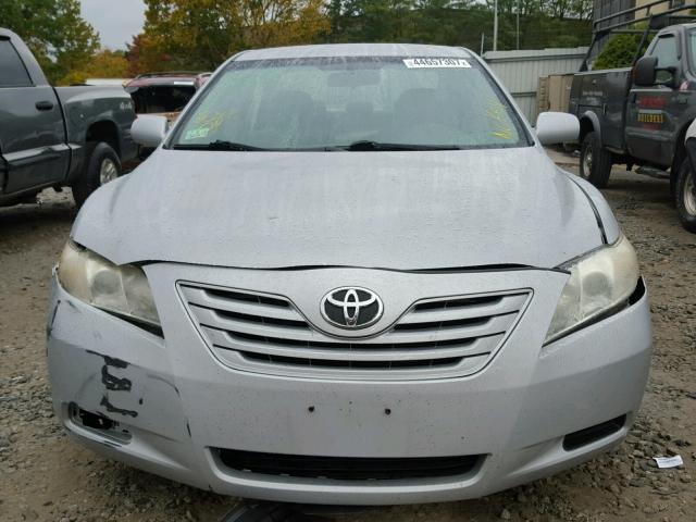 4T1BE46K87U713771 - 2007 TOYOTA CAMRY NEW SILVER photo 9